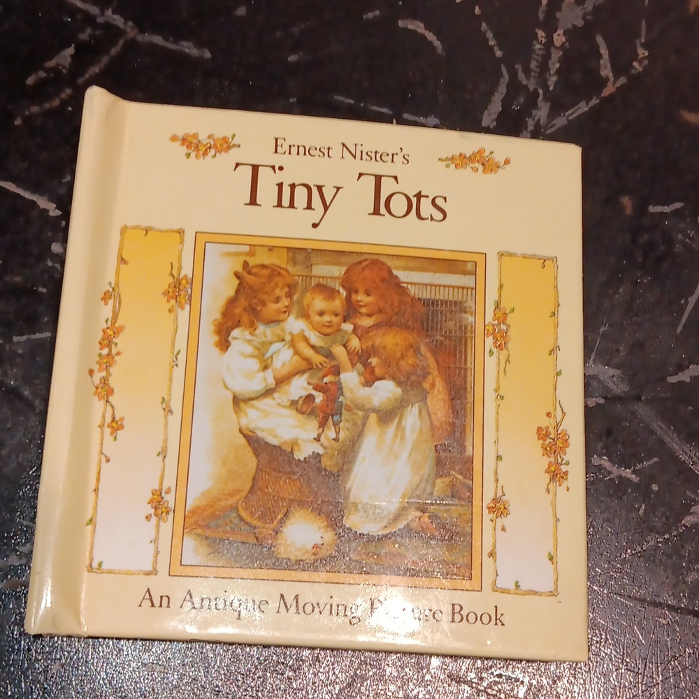 ERNEST NISTER'S TINY TOTS ANTIQUE MOVING BOOK..  #5643